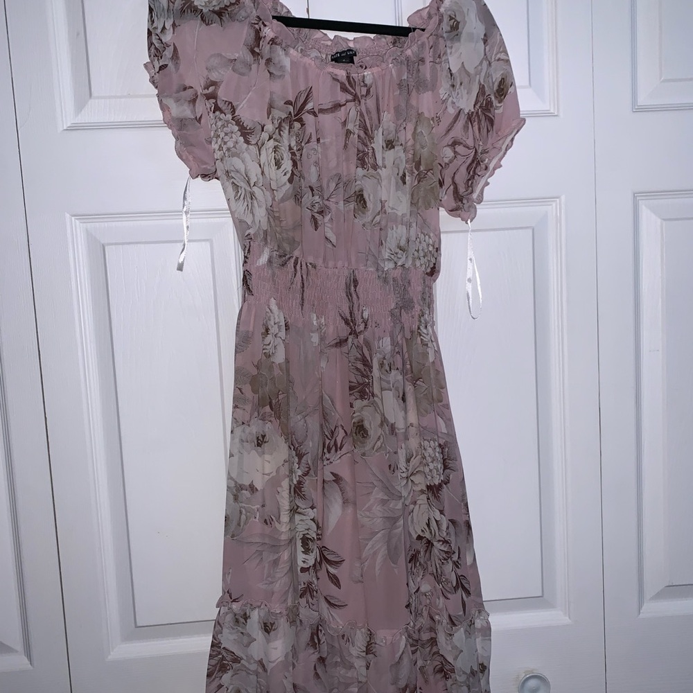 Floral Pink Dress